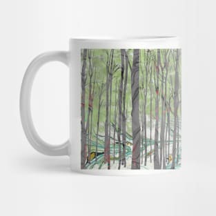 Forest Abstract Mug
